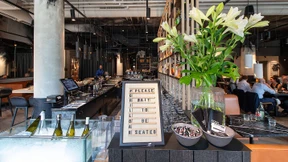 Burger-Patty aus frisch gewolftem Fleisch mit Alpkäse-Hauch