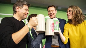 Die Grünen boomen