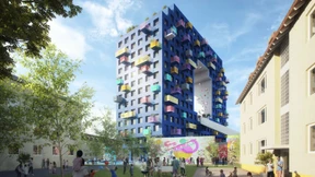 Architektur in Großbuchstaben