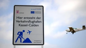 Grundsteinlegung am Flughafen Kassel-Calden