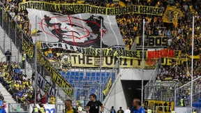 BVB-Fans schmuggeln Hopp-Transparent ins Stadion