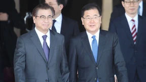 Südkoreanische Delegation trifft Kim Jong-un