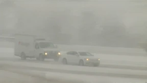 Schneechaos in Amerika 