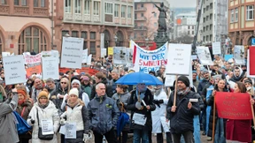 Lauter Protest statt geöffneter Praxen