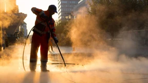 Mit Hochdruck gegen den Dreck der anderen