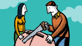 Für Papa Küster sind die großen Sprünge vorbei