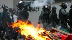 Neue Ausschreitungen bei Protesten in Hongkong