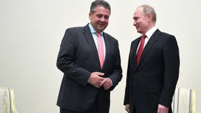 Was besprachen Putin, Schröder und Gabriel?