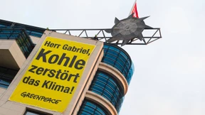 Demo auf dem Dach der SPD-Zentrale