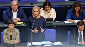 Innenausschuss befragt Bundesinnenministerin Faeser