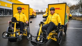 Würfel-Fahrräder statt Lieferwagen