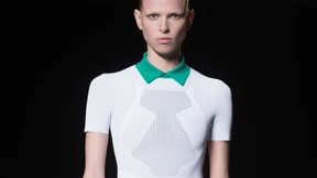 Stretching auf dem Laufsteg