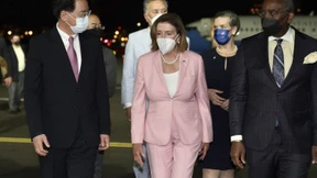 Nancy Pelosi in Taiwan gelandet