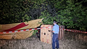Mann bei Unfall mit Heißluftballon erschlagen