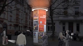 Litfaßsäulen für den Krisenfall