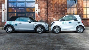 Carsharing fährt gegen die Wand