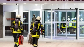 Verletzte bei Brand in Krankenhaus