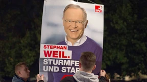 SPD in Umfragen knapp hinter CDU