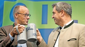 Merz lobt Söder für sein Krisenmanagement