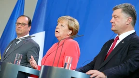 Merkel mahnt Einhaltung der Minsker Vereinbarung an