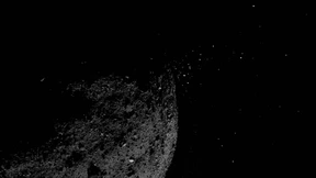 Warum der Asteroid Bennu Teilchen verliert