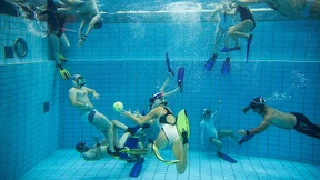 Atemloser Kraftakt in drei Dimensionen