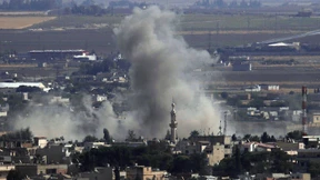 Harte Gefechte um Grenzstadt