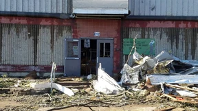 Eine Schneise der Verwüstung