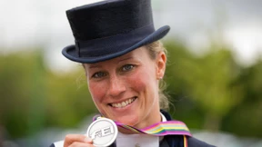 Helen Langehanenberg überwältigt von Silber