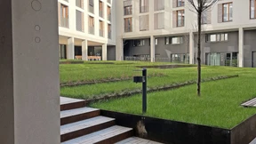 Wohnheim mit Solardach