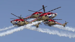 Imposante Flugmanöver