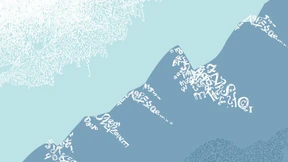 Vor imposanter Alpenkette um den besten Ausdruck ringen