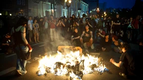 Polizei löst Demonstration vorzeitig auf