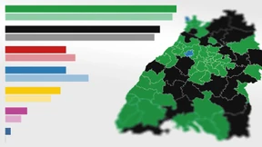 Alle Zahlen zur Landtagswahl in Baden-Württemberg