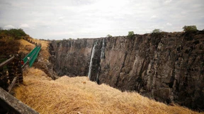 Viktoriawasserfälle so trocken wie lange nicht mehr