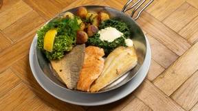 Garnelen-Cocktail und Seezunge in der Altstadt