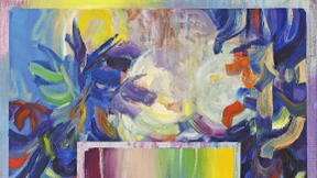 Matthias Moravek malt die Träume der Weltreisenden