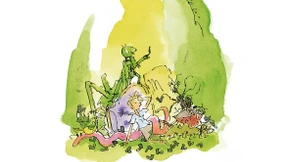 Aufgespießte Reisegruppe