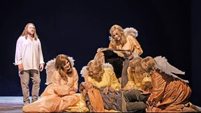 Der Künstler ging auf dünnem Eis