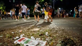 Egoismus auf den Müll