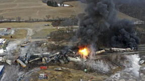 Güterzug mit giftiger Chemikalie entgleist