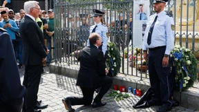 Mannheim gedenkt des getöteten Polizisten Rouven Laur