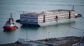 Bis zur Abschiebung aufs Schiff