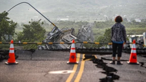 Schweres Erdbeben erschüttert Taiwan