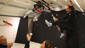 Schwerelos mit Champagner