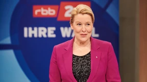 Giffey kämpft um Stimmen der Berliner Wähler