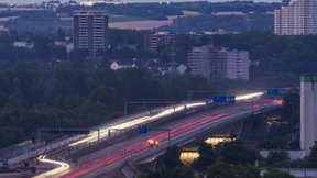 A643-Rampe nach Mainz komplett gesperrt