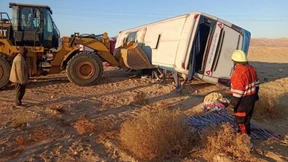 Mindestens 17 Tote bei Busunfall in Ägypten