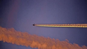 Feinstaub aus der Luft durch Flugzeuge