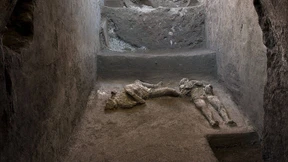 Archäologen finden rund 2000 Jahre alte Todesopfer von Vulkanausbruch